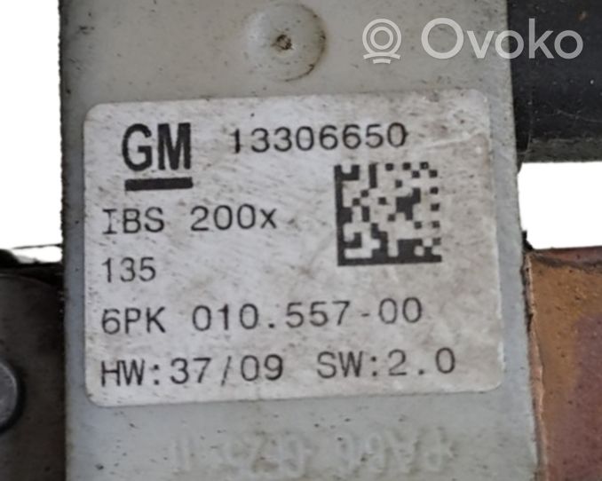 Opel Mokka Câble négatif masse batterie 13306650