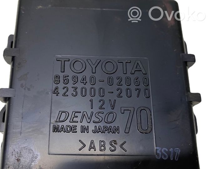 Toyota Auris E180 Module relais lève-vitre 8594002060