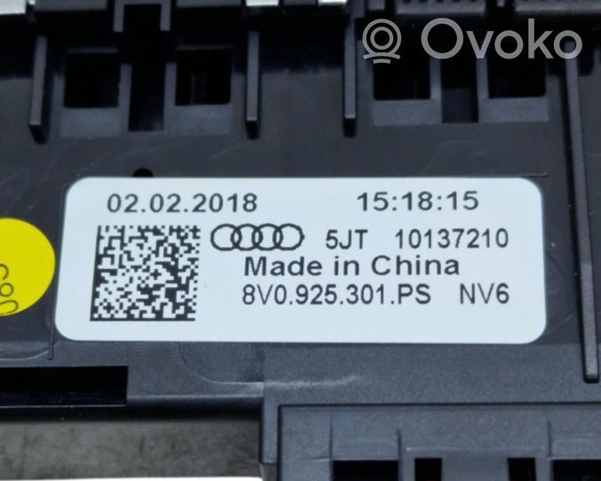 Audi A3 S3 8V Set di interruttori 8V0925301