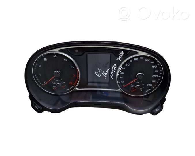 Audi A1 Compteur de vitesse tableau de bord 8XA920930