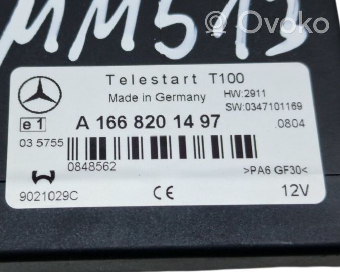 Mercedes-Benz GLA W156 Steuergerät Standheizung A1668201497