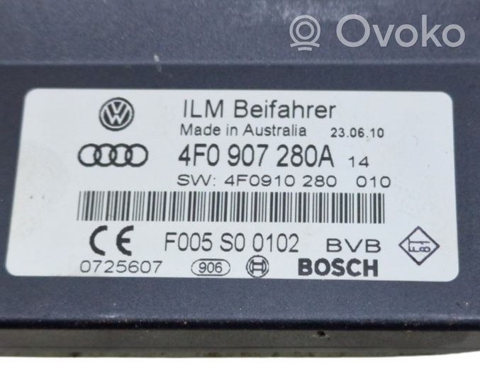 Audi A6 Allroad C6 Muut ohjainlaitteet/moduulit 4F0907280A