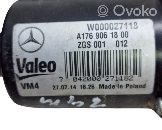 Mercedes-Benz GLA W156 Etupyyhkimen vivusto ja moottori A1769061800