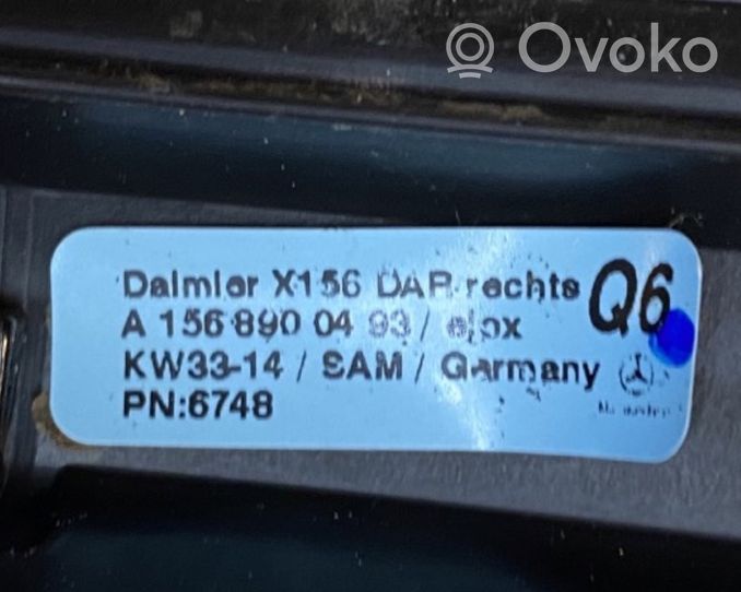 Mercedes-Benz GLA W156 Relingi dachowe A1568900393