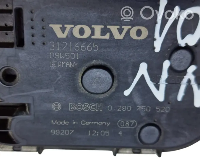 Volvo XC60 Drosselklappenventil 31216665