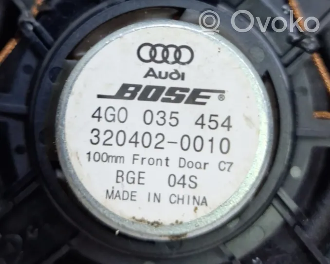 Audi A6 S6 C7 4G Altoparlante portiera anteriore 4G0035454