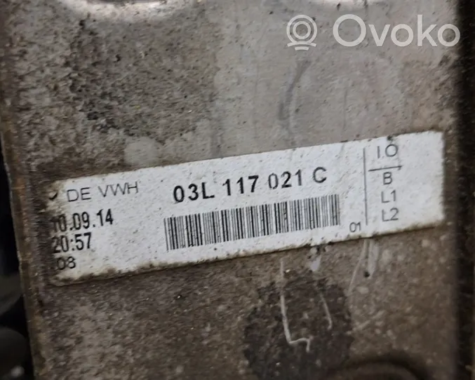 Volkswagen Tiguan Eļļas filtra turētājs / dzesētājs 03L115389G