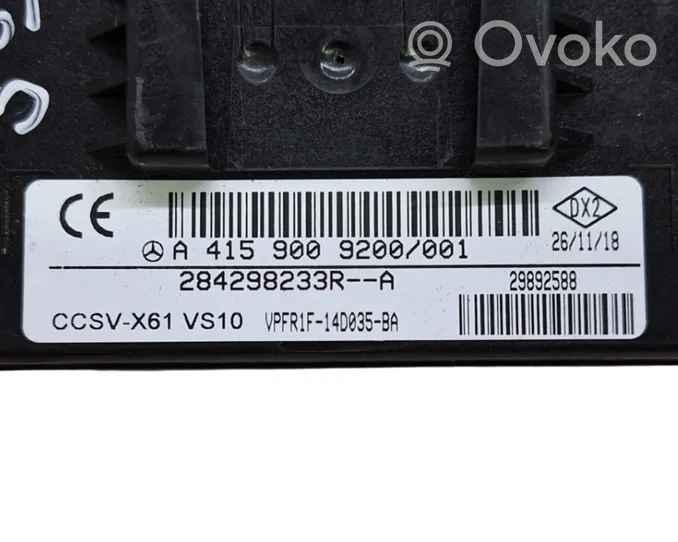 Mercedes-Benz Citan W415 Muut ohjainlaitteet/moduulit A4159009200