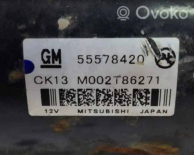 Opel Mokka Motorino d’avviamento 55578420