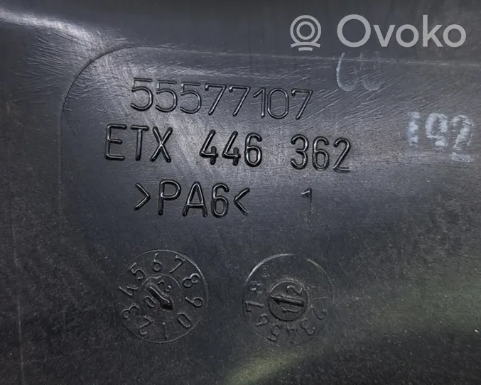 Opel Mokka Tube d'admission de tuyau de refroidisseur intermédiaire 55577107