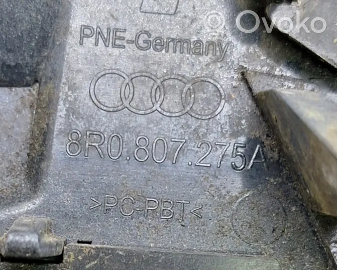 Audi Q5 SQ5 Ajovalonpesimen pesusuuttimen kansi/suoja 8R0807275A