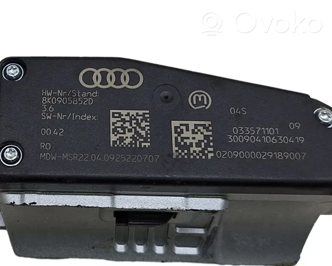 Audi Q5 SQ5 Verrouillage du volant 8K0905852D