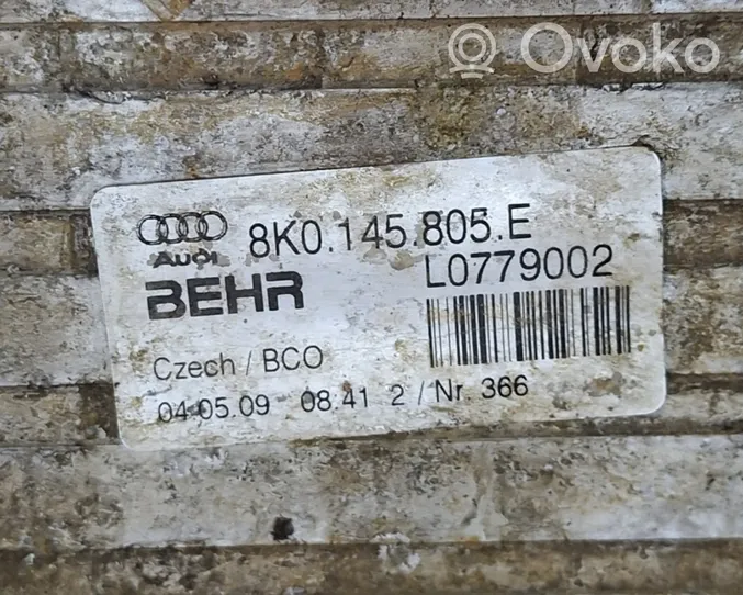 Audi Q5 SQ5 Välijäähdyttimen jäähdytin 8K0145805E