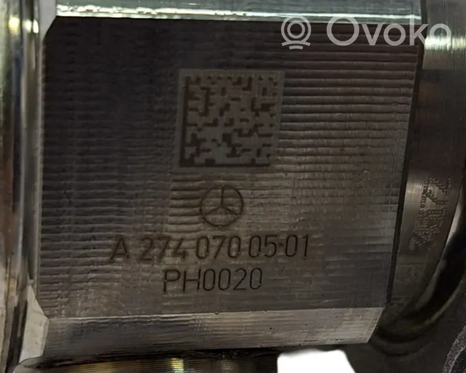 Mercedes-Benz GLC X253 C253 Pompe d'injection de carburant à haute pression A2740700501