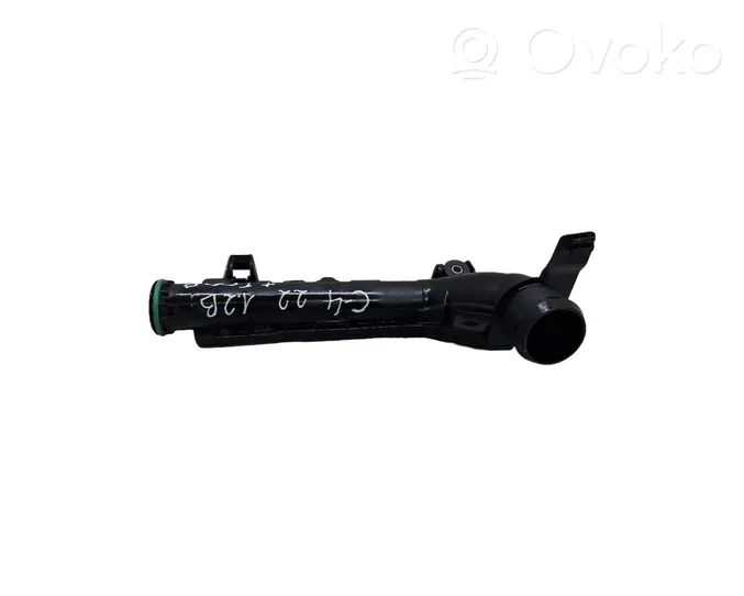 Citroen C4 III e-C4 Tube d'admission de tuyau de refroidisseur intermédiaire 9812735880