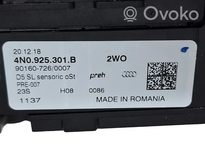 Audi e-tron Zestaw przełączników i przycisków 4N0925301B
