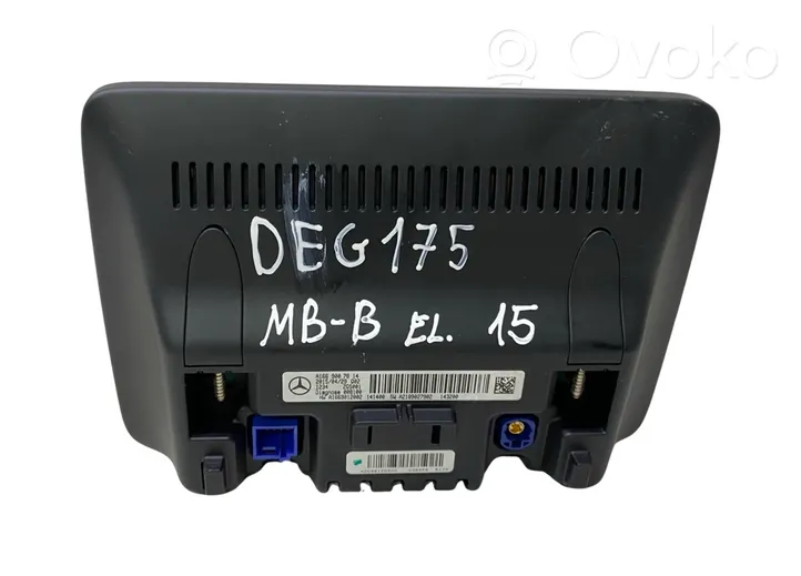 Mercedes-Benz B W246 W242 Monitori/näyttö/pieni näyttö A2C98126500