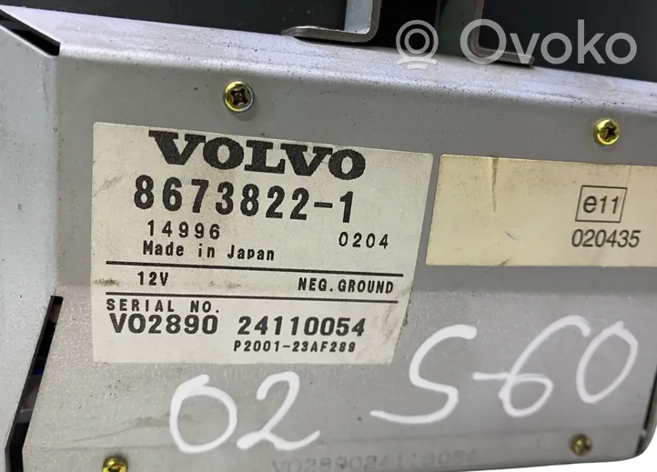 Volvo S60 Monitor/display/piccolo schermo 86738221