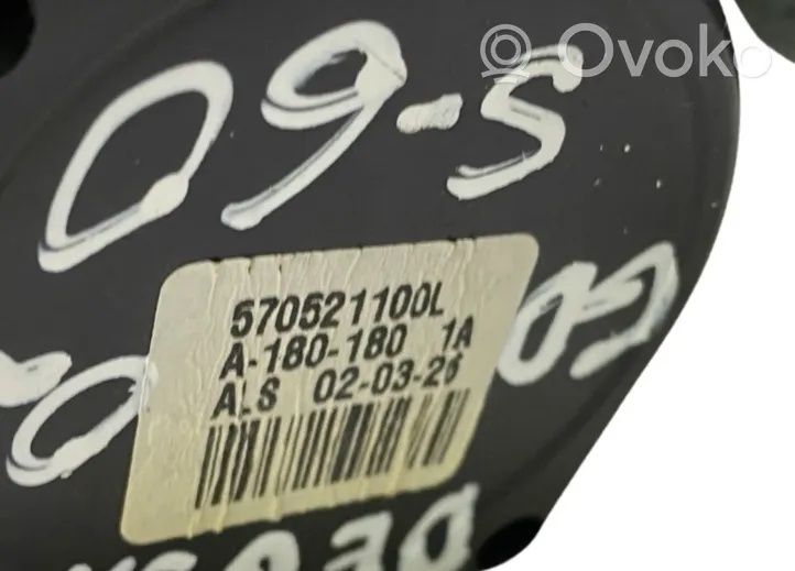 Volvo S60 Ceinture de sécurité arrière 570521100L