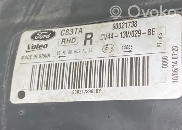 Ford Kuga II Lampa przednia CV4413W029BE