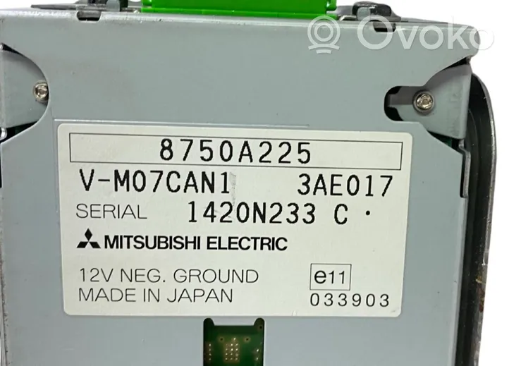 Mitsubishi ASX Unità principale autoradio/CD/DVD/GPS 8750A239