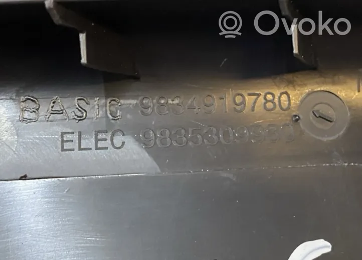 Opel Mokka B Revêtement de pilier (bas) 9834919780