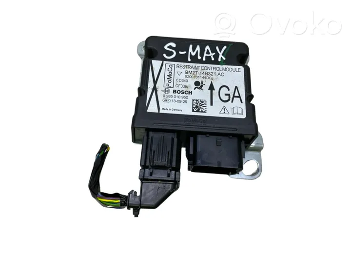 Ford S-MAX Turvatyynyn ohjainlaite/moduuli BM2T14B321AC