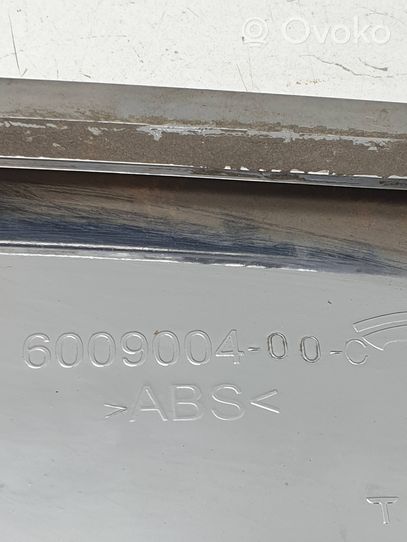 Tesla Model S Rivestimento della parte inferiore del paraurti posteriore 600900401B