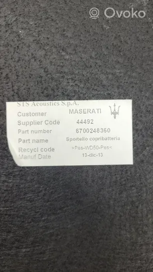 Maserati Ghibli Sonstiges Einzelteil Innenraum Interieur 6700248360