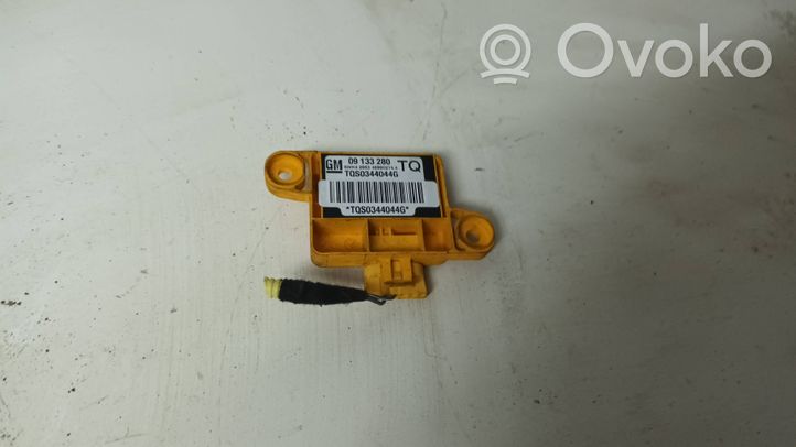 Opel Astra G Airbagsensor Crashsensor Drucksensor 09133280