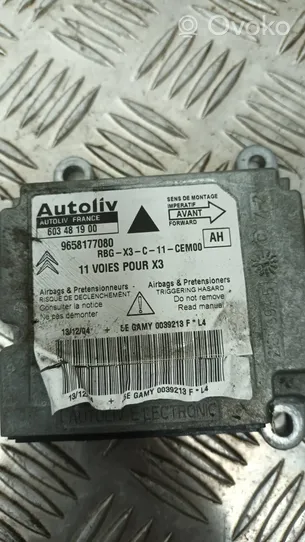 Citroen C5 Module de contrôle airbag 9658177080