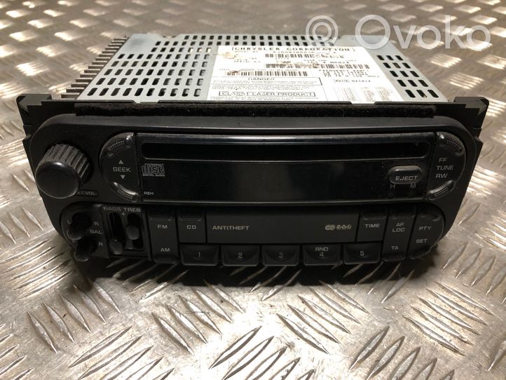 Jeep Liberty Radija/ CD/DVD grotuvas/ navigacija P05091650AB