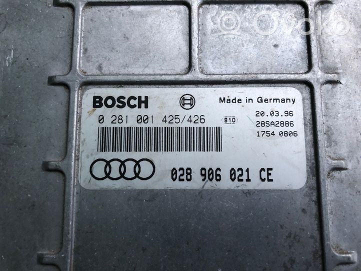 Audi A4 S4 B5 8D Centralina/modulo del motore 028906021CE