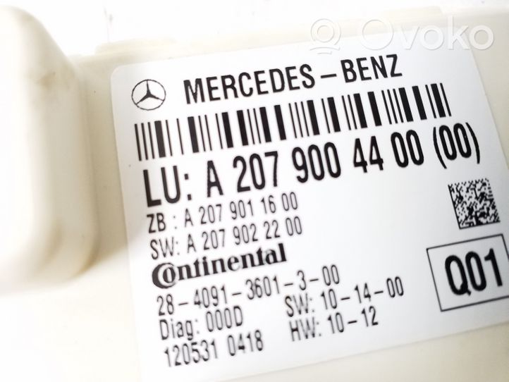 Mercedes-Benz E C207 W207 Ikkunan ohjauksen rele A2079004400