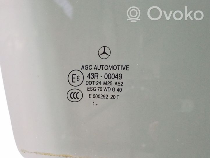 Mercedes-Benz C W204 Etuoven ikkunalasi, coupe A2047251210