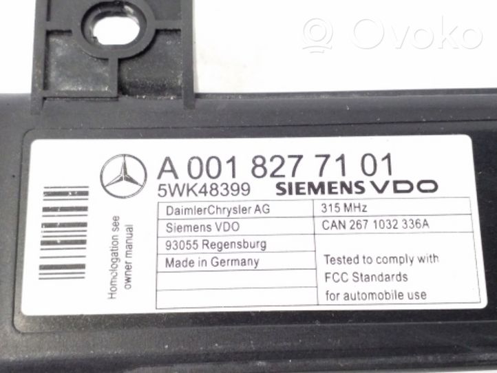Mercedes-Benz SL R230 GPS-pystyantenni A0018277101