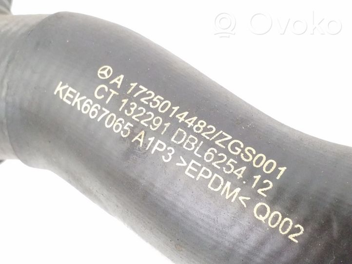 Mercedes-Benz SLK R172 Tuyau de liquide de refroidissement moteur A1725014482