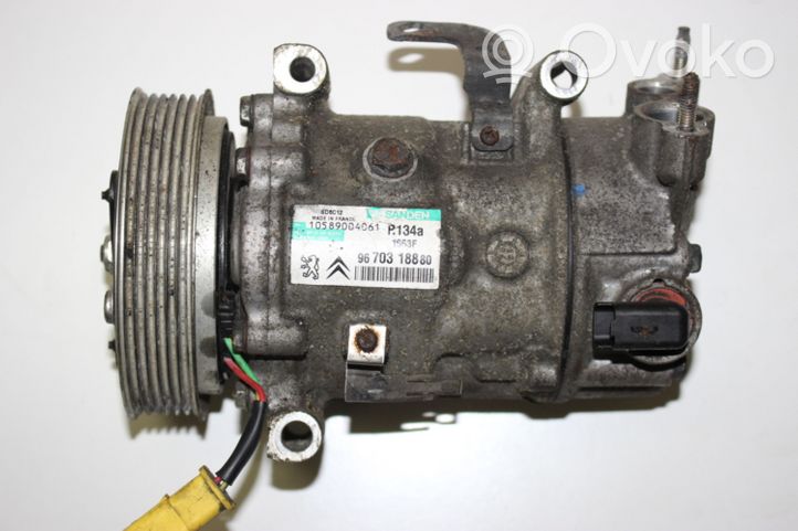 Citroen C3 Kompresor / Sprężarka klimatyzacji A/C 9670318880