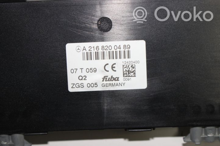 Mercedes-Benz CL C216 GPS-pystyantenni A2168200489