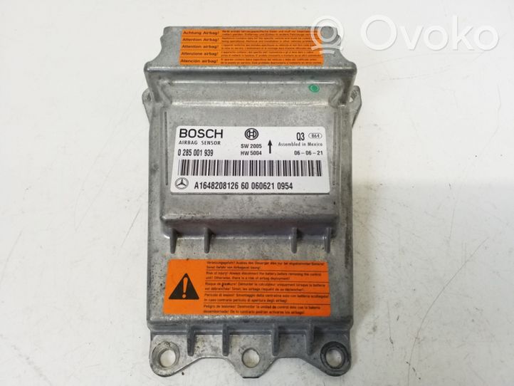 Mercedes-Benz GL X164 Airbag control unit/module A1648208126