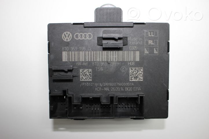 Audi A4 S4 B8 8K Oven ohjainlaite/moduuli 8T0959795Q