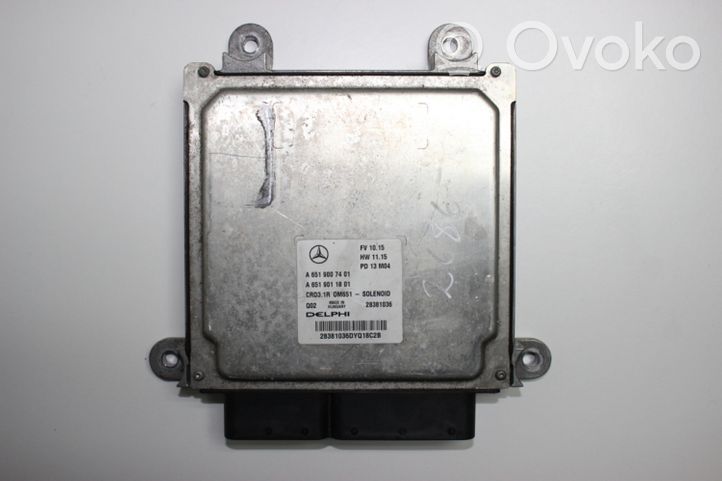 Mercedes-Benz SLK R172 Sterownik / Moduł ECU A6519007401