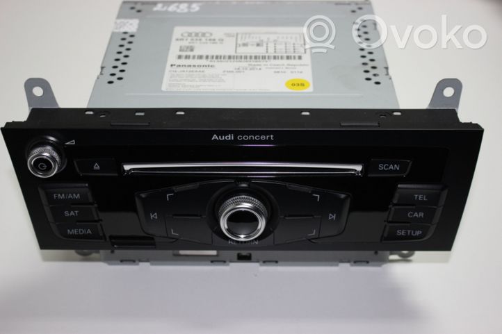 Audi A4 S4 B8 8K Panel / Radioodtwarzacz CD/DVD/GPS 8R1035186Q