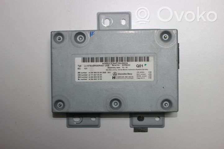 Mercedes-Benz GL X164 Controllo multimediale autoradio A2049000300