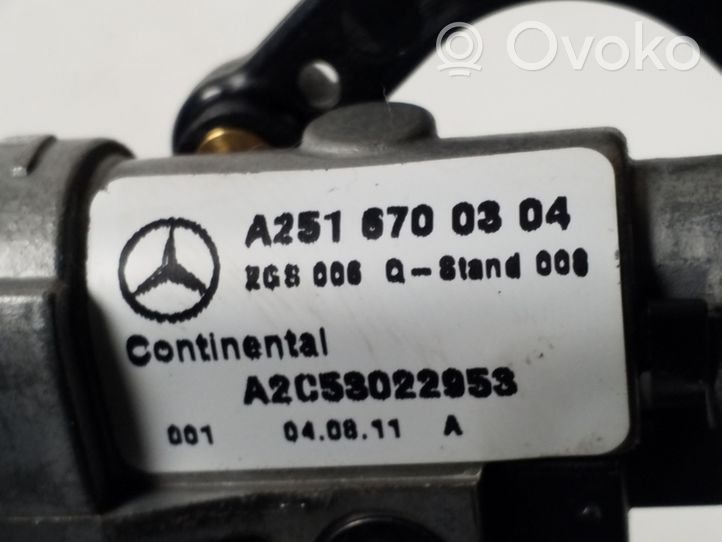 Mercedes-Benz R W251 Kulmaikkunalasi A2518201942