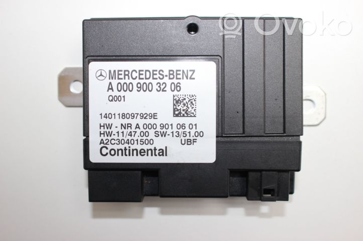 Mercedes-Benz C W205 Autres unités de commande / modules A0009003206