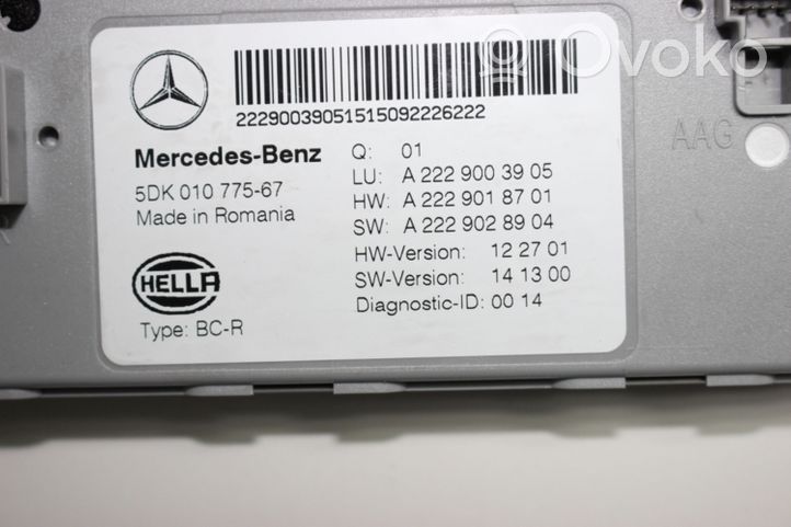 Mercedes-Benz S W222 Unité de contrôle SAM A2229003905