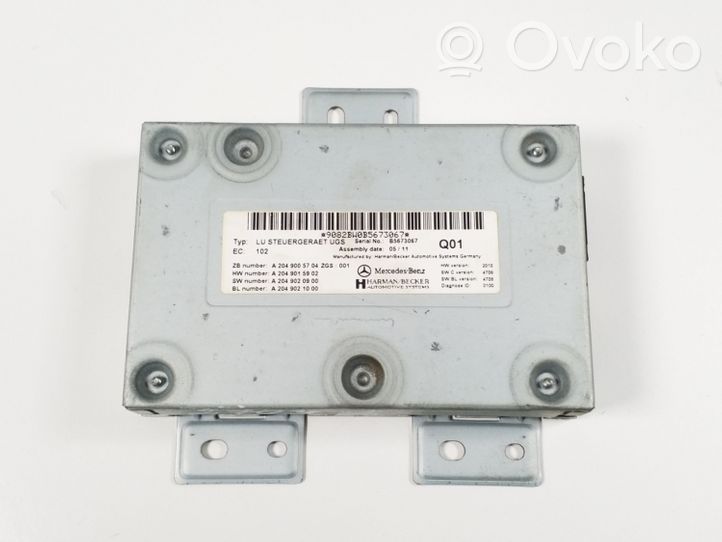 Mercedes-Benz GLK (X204) Panel radia A2049005704