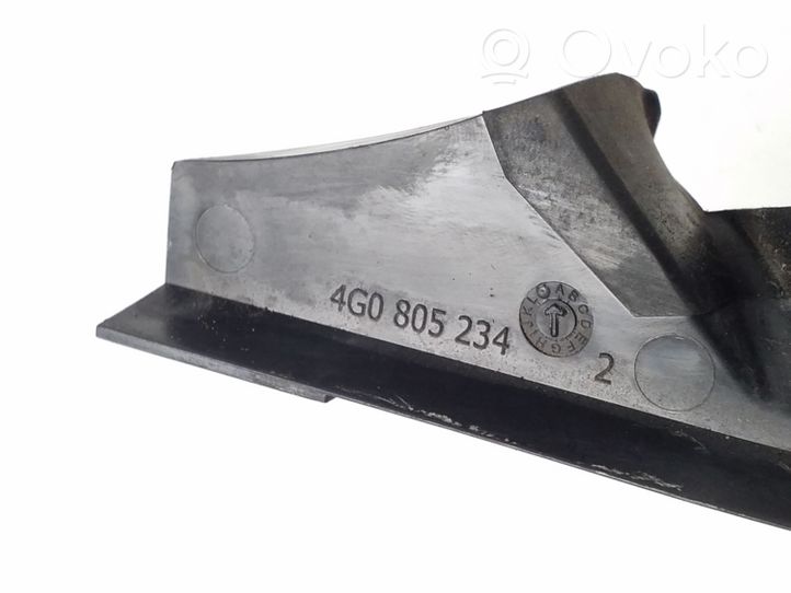 Audi A6 S6 C7 4G Rivestimento della modanatura della chiusura del vano motore/cofano 4G0805234A