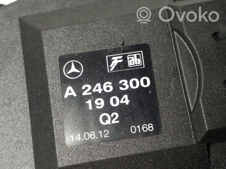 Mercedes-Benz B W246 W242 Akceleratoriaus pedalas A2463001904
